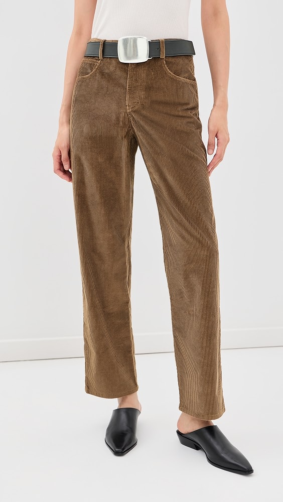 Kent St Corduroy Pants - Pinecone