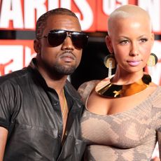 Kanye West and Amber Rose