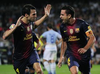 Fabregas Xavi Has Decided To Leave Barcelona Fourfourtwo