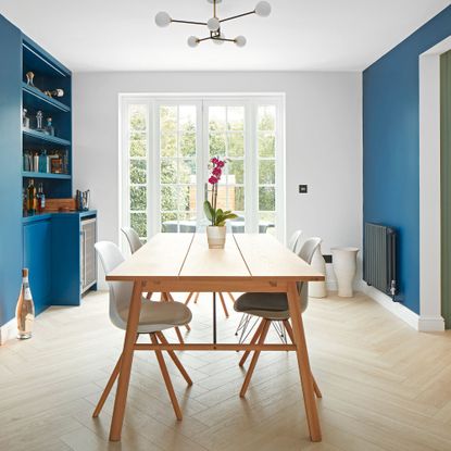 Tour this refurbed home with a calm but cool colour palette | Ideal Home