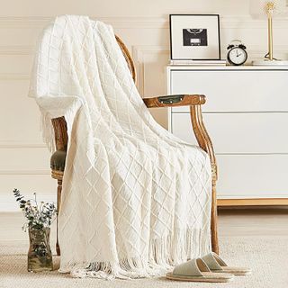 inhand Knitted Throw Blanket