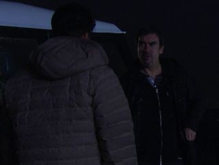 Cain Dingle takes revenge on Ellis for not looking after his little son Kyle who's been landed in hospital.