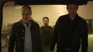 Michael Kelly, Michael Pena and John Krasinski in Jack Ryan season 4