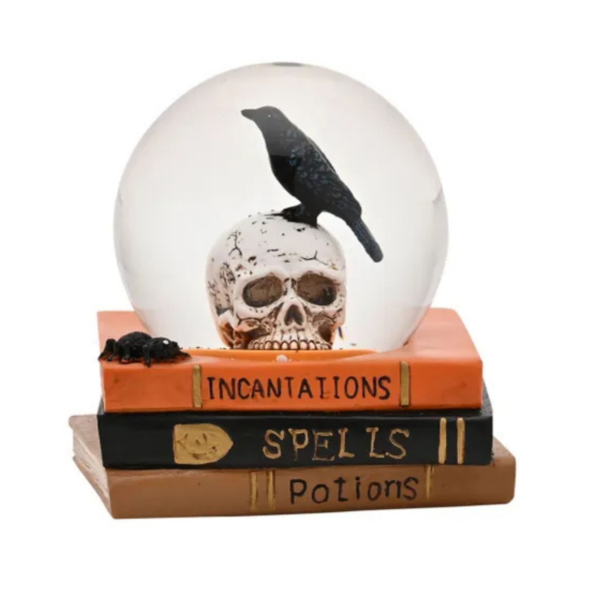 Dunelm skull snow globe
