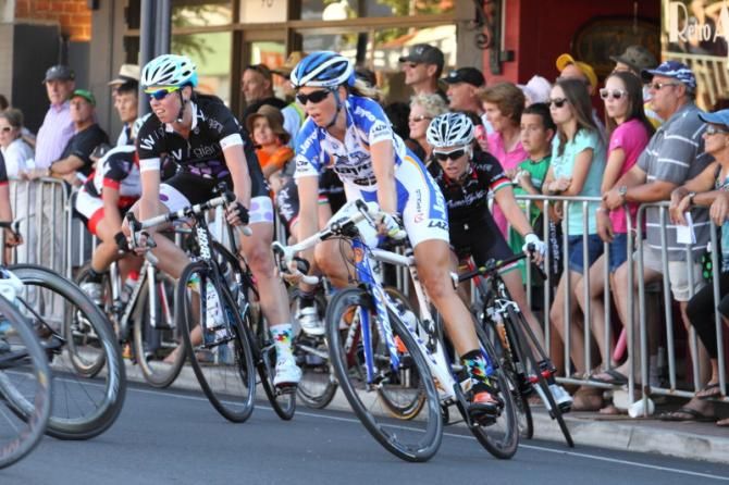 Eventual winner Jo Hogan (Team Jayco-VIS)