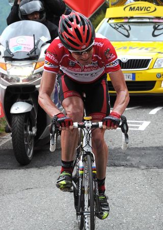 Cadel Evans, Mortirolo, Giro d'Italia 2010, stage 19
