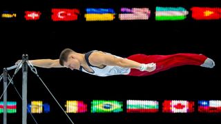 CEWE Photo Award 2025 category winner, depicting gymnast on bar
