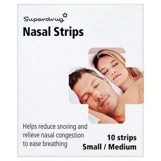 Superdrug Nasal Congestion and Snoring Relief Strips X 10