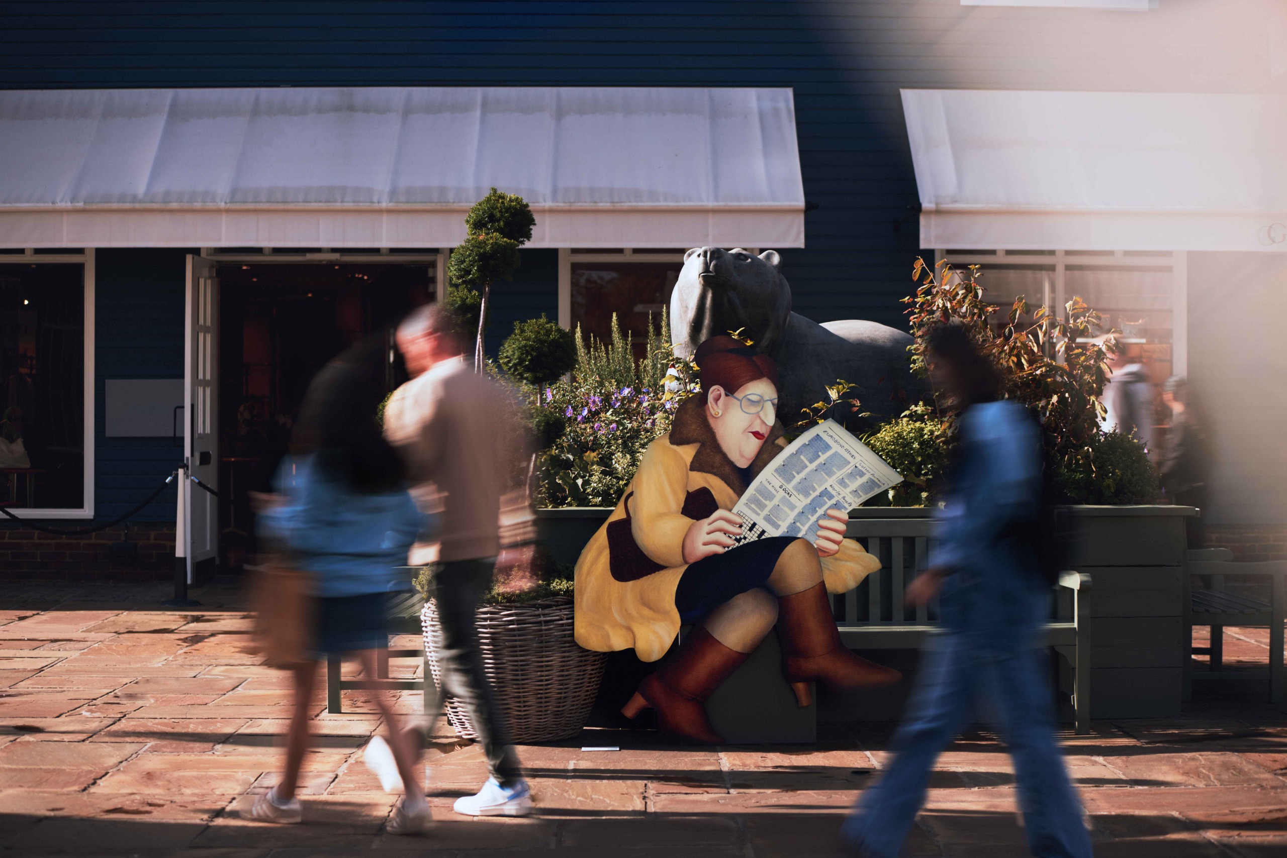 Bicester Village x Beryl Cook 