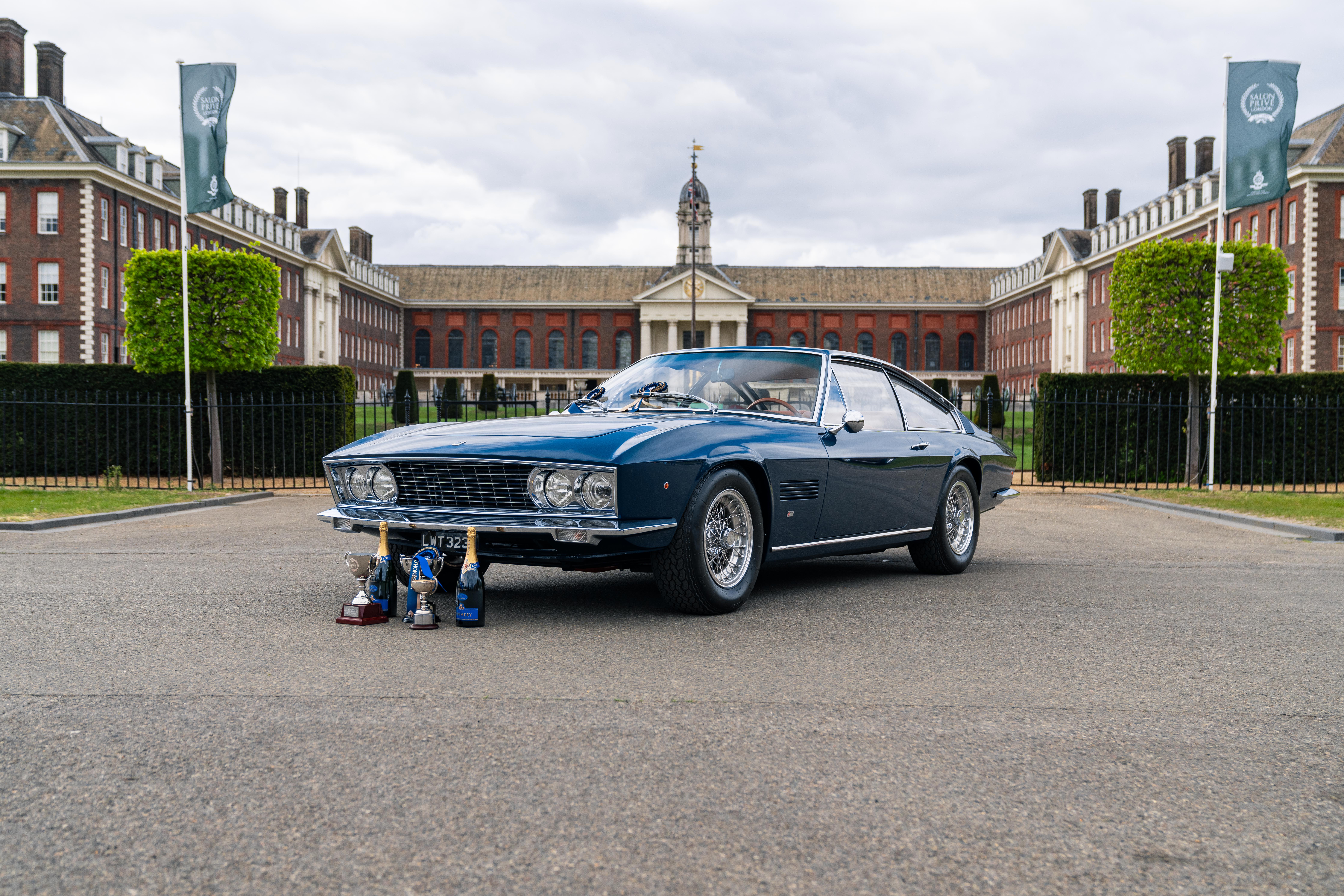 The winning car again