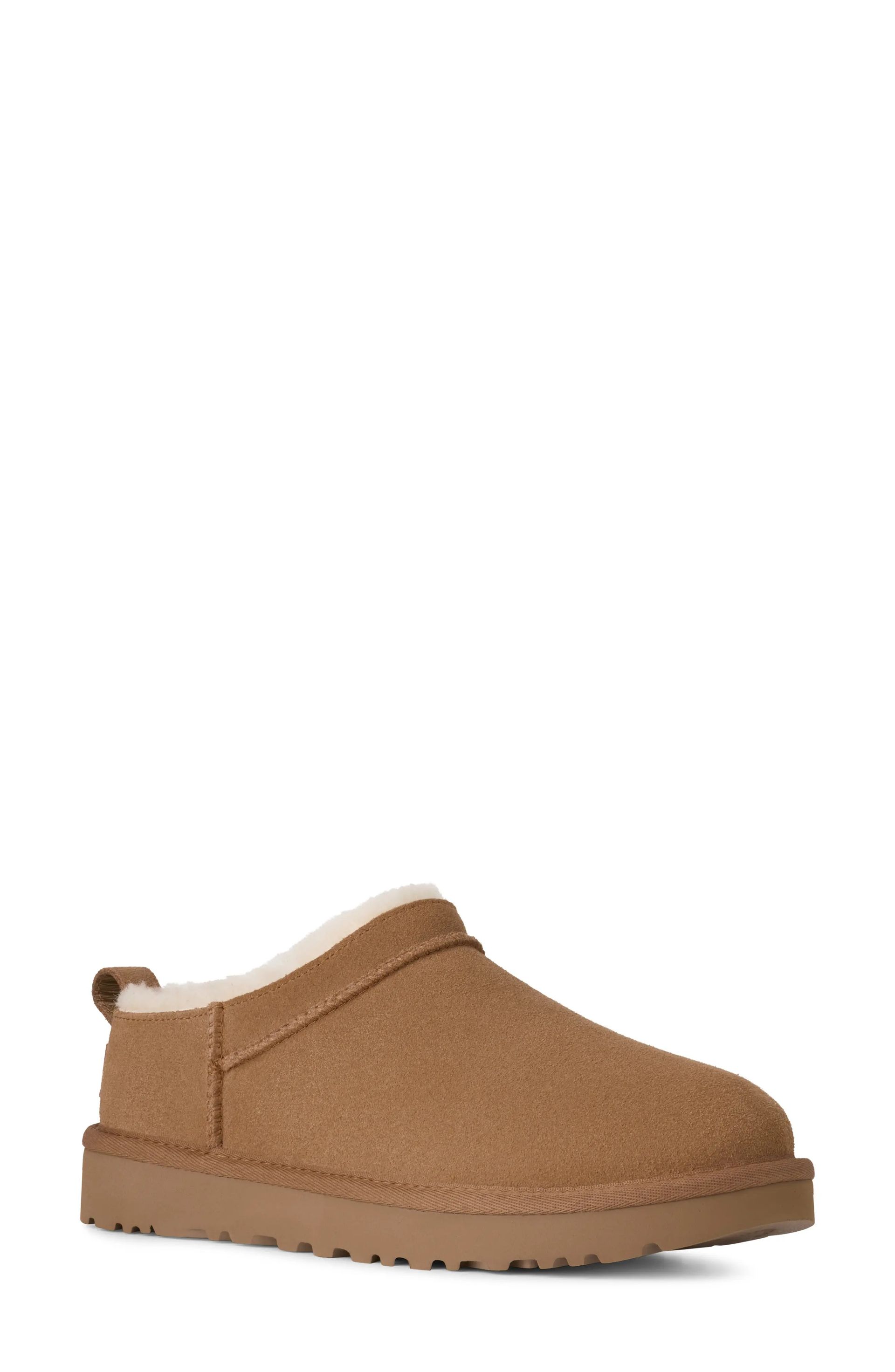 UGG<sup>®</sup>, Classic Micro Genuine Shearling Lined Slip-On