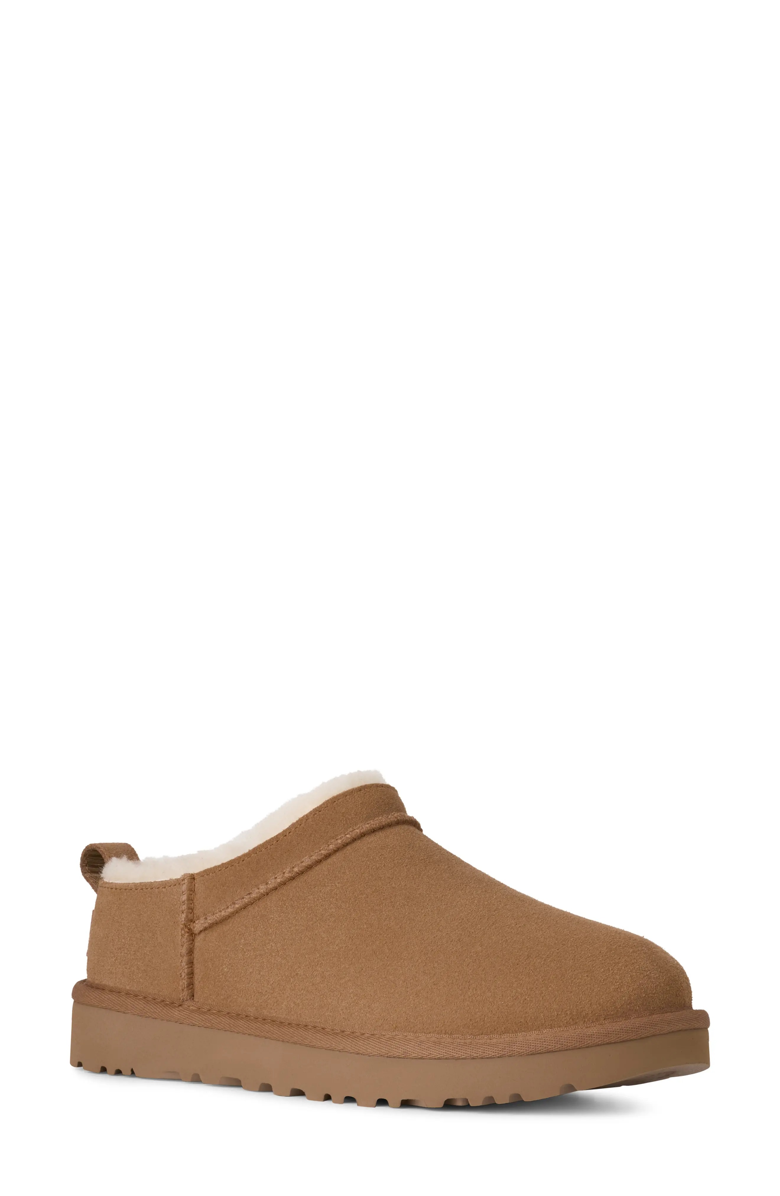 UGG&amp;lt;sup&amp;gt;&amp;reg;&amp;lt;/sup&amp;gt;, Classic Micro Genuine Shearling Lined Slip-On