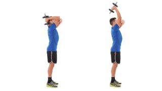 Supported triceps extension