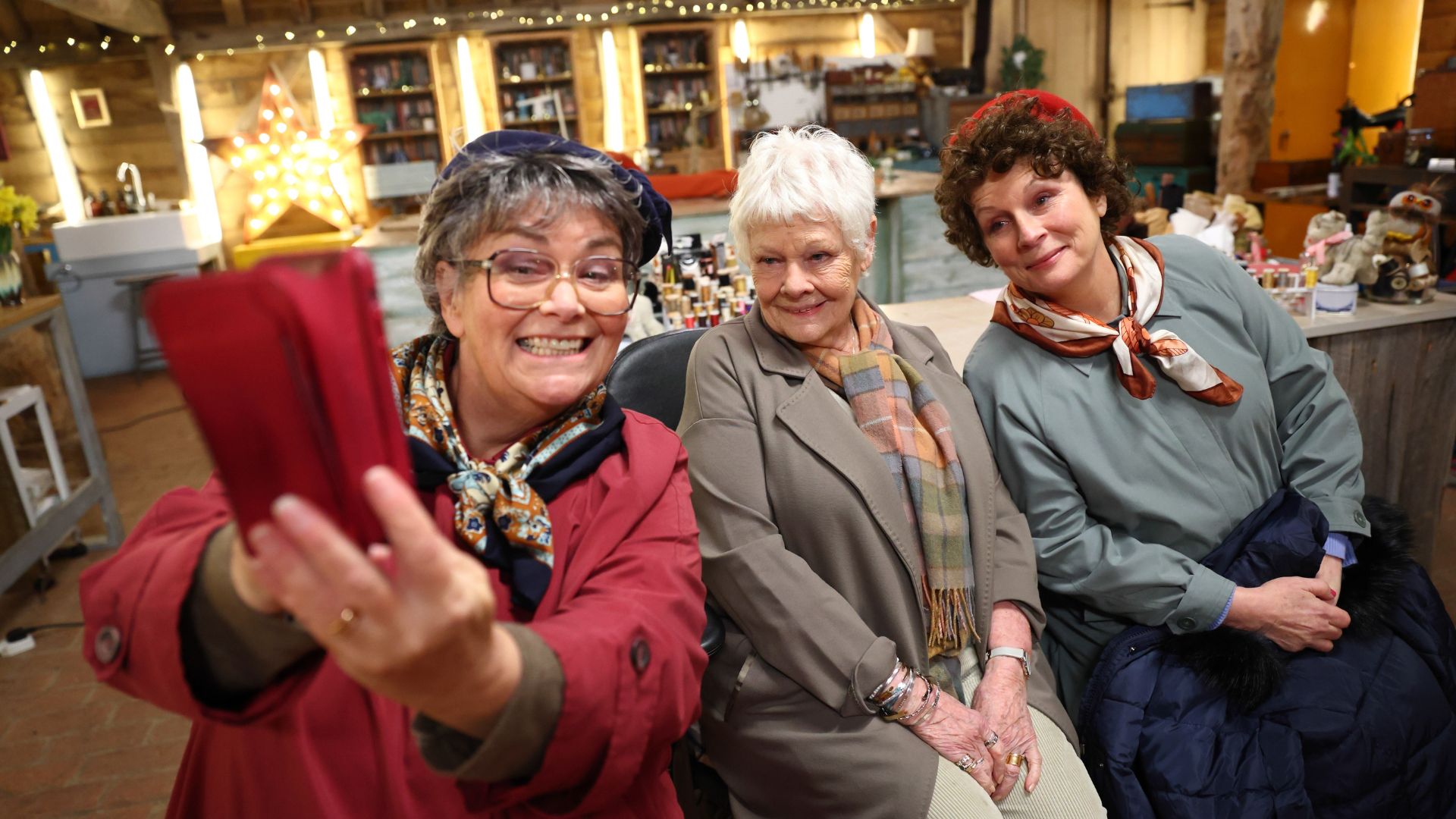 Dawn French, Judi Dench and Jennifer Saunders for Comic Relief, 2022