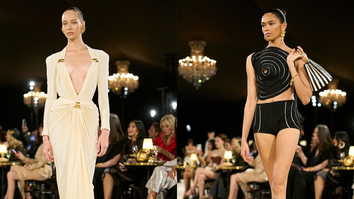 Here's a Preview of How Eveningwear Will Look in 2027: Low Necklines, Embroidered Jackets, and Shorts