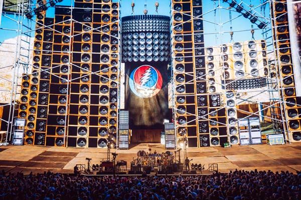Dead &amp; Company onstage at The Sphere, Las Vegas