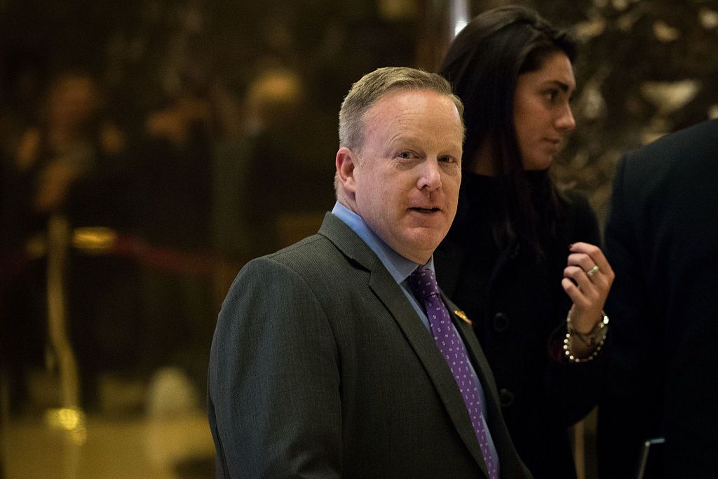 Sean Spicer. 