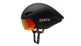 Smith Jetstream TT helmet in black on a white background