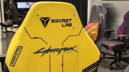 Limited Edition Secretlab chairs at the company's head office.