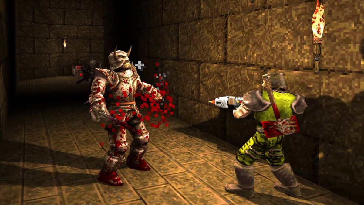 Quake is the perfect playground for the Indiana Jones game’s level designers