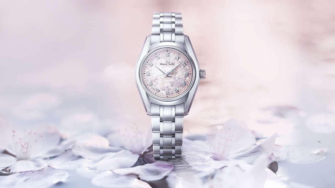 Grand Seiko &lsquo;Cherry Blossom &ndash; Hana-Ikada&rsquo; 62GS Quartz