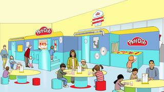 Play-Doh restaurant