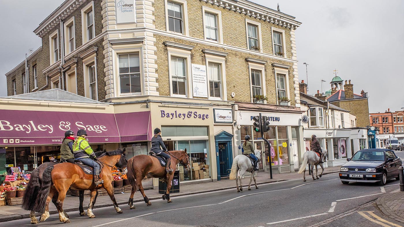 Wimbledon Village High Street- London UK