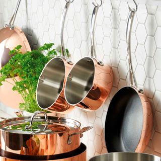 copper pans