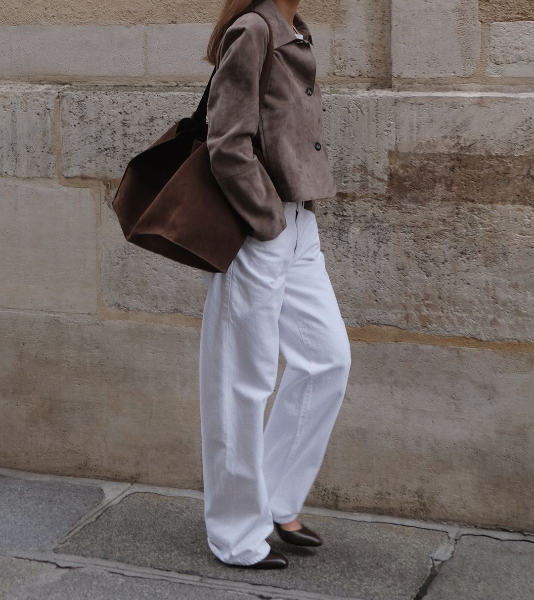 The Brown Suede Bag Trend Is Rivalling Black Leather This Spring | Who ...