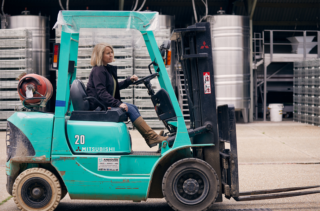 Winemaker Emma Rice. Image credit: Felicity Crawshaw