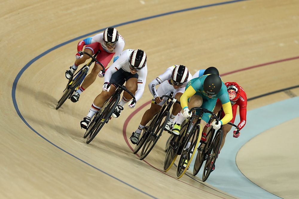 Australia's Anna Meares in the keirin