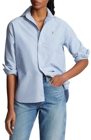 Cotton Button-Up Shirt