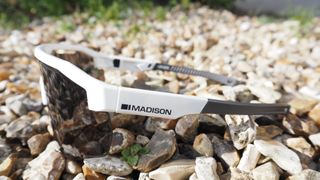 Some Madison Cipher glasses on gravel