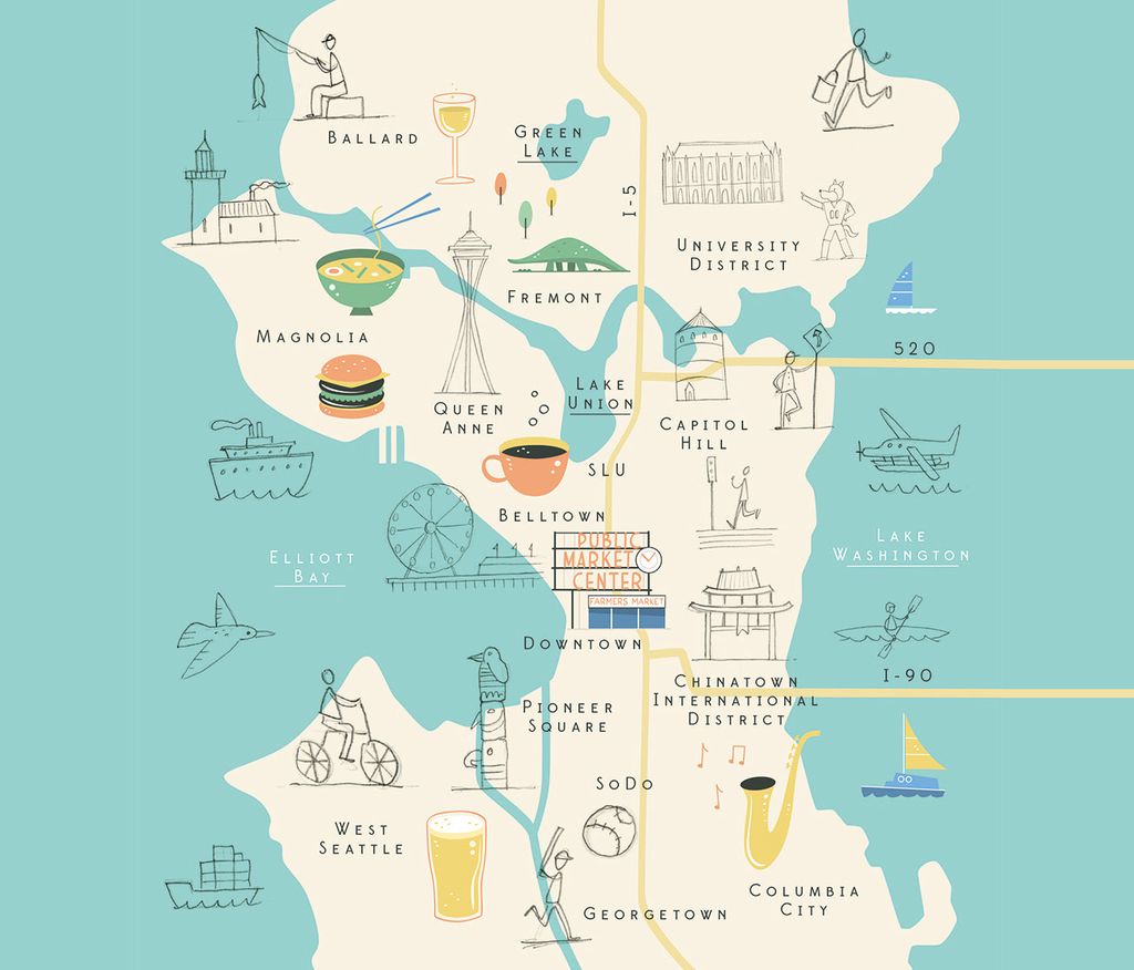 A step-by-step guide to creating a map illustration | Creative Bloq