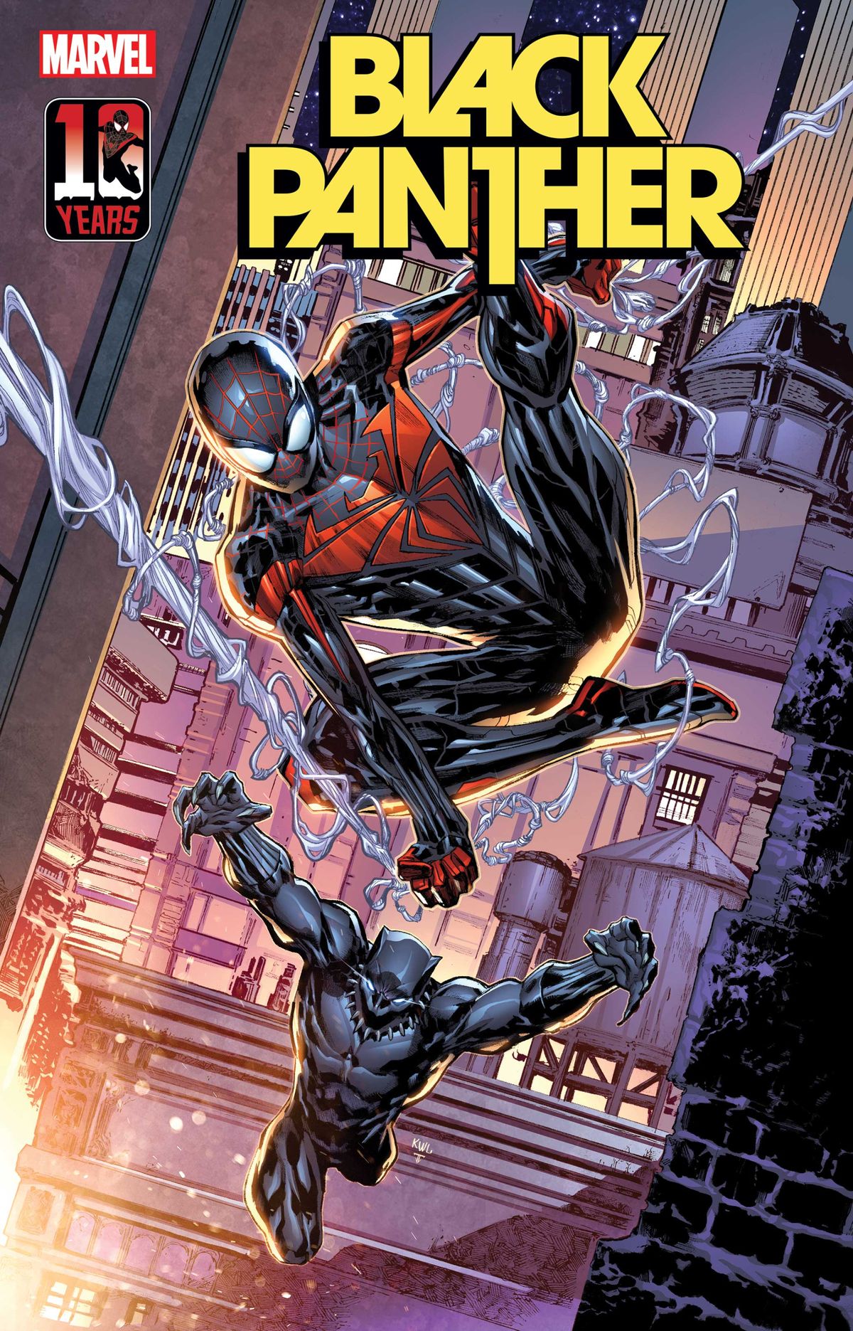 Miles Morales 10th Anniversary variant covers