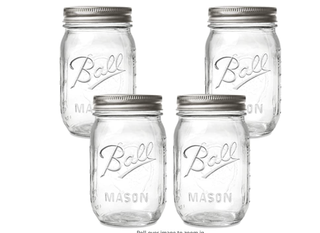 Ball Regular Mouth Mason Jars with Lids