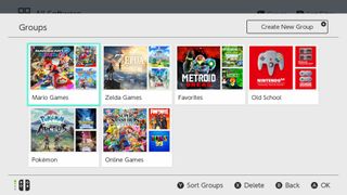 Nintendo Switch groups