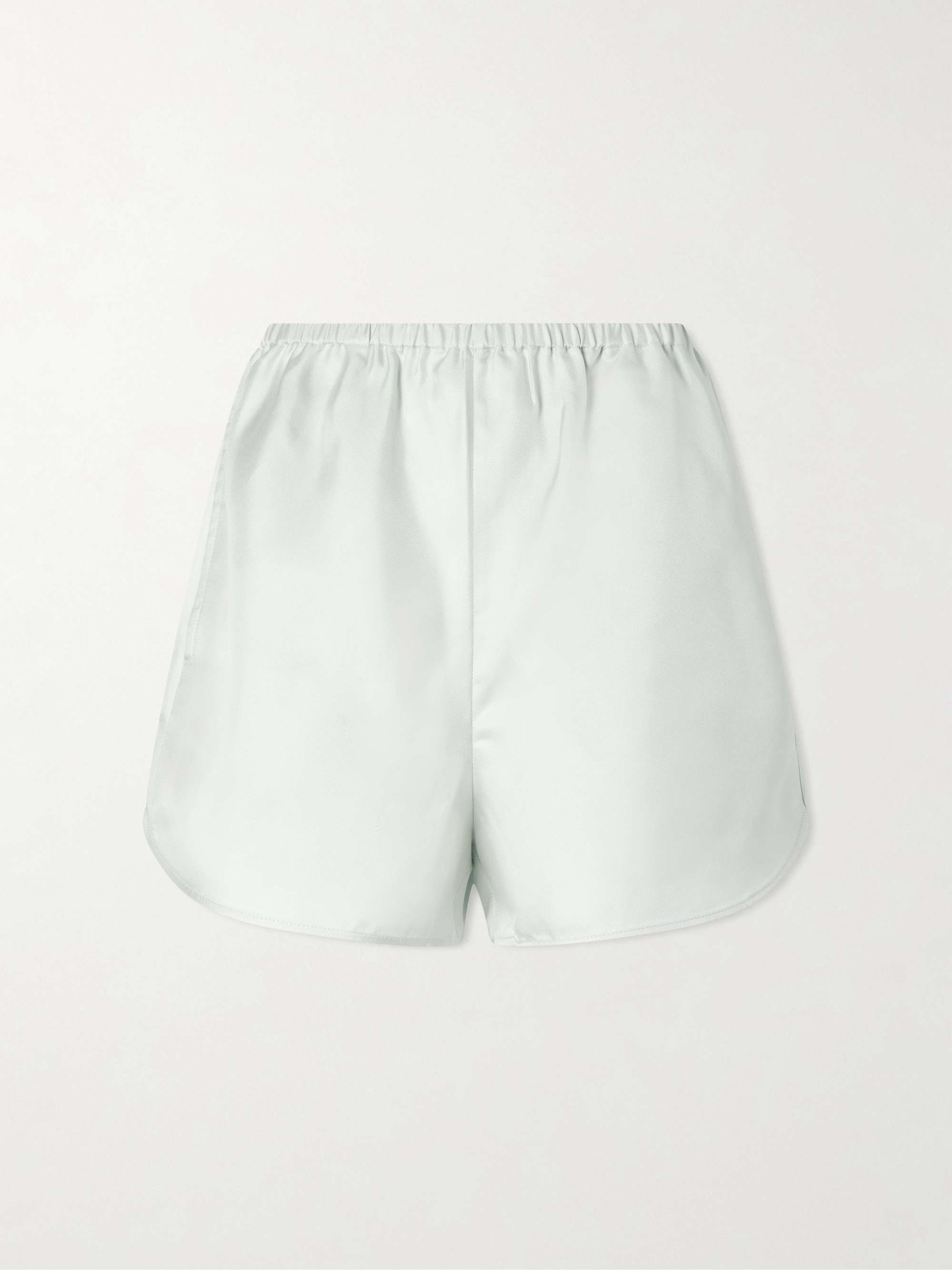 Cabo Silk-Twill Shorts