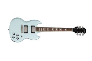 Epiphone's Power Players SG in Ice Blue