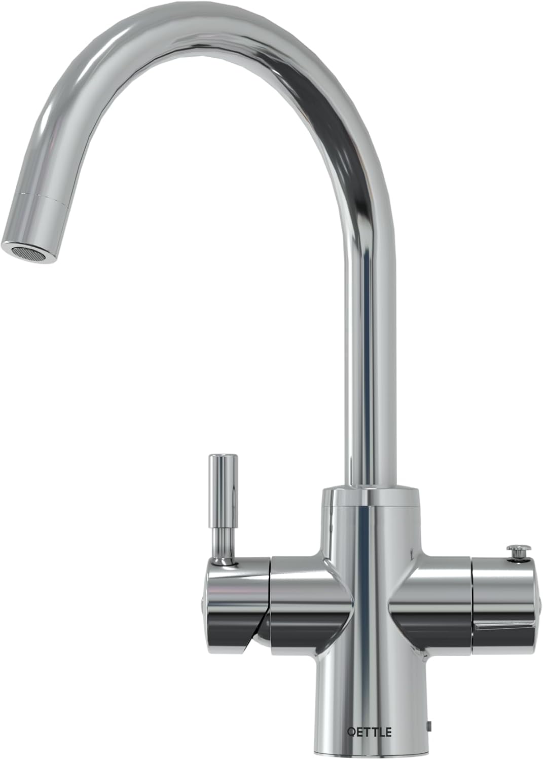 Qettle 3-In-1 Instant Boiling Water Tap | True Boiling, Mains Hot &amp;amp; Cold (2 Litre Boiler)