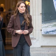 Kate Middleton Chocolate Brown Blazer