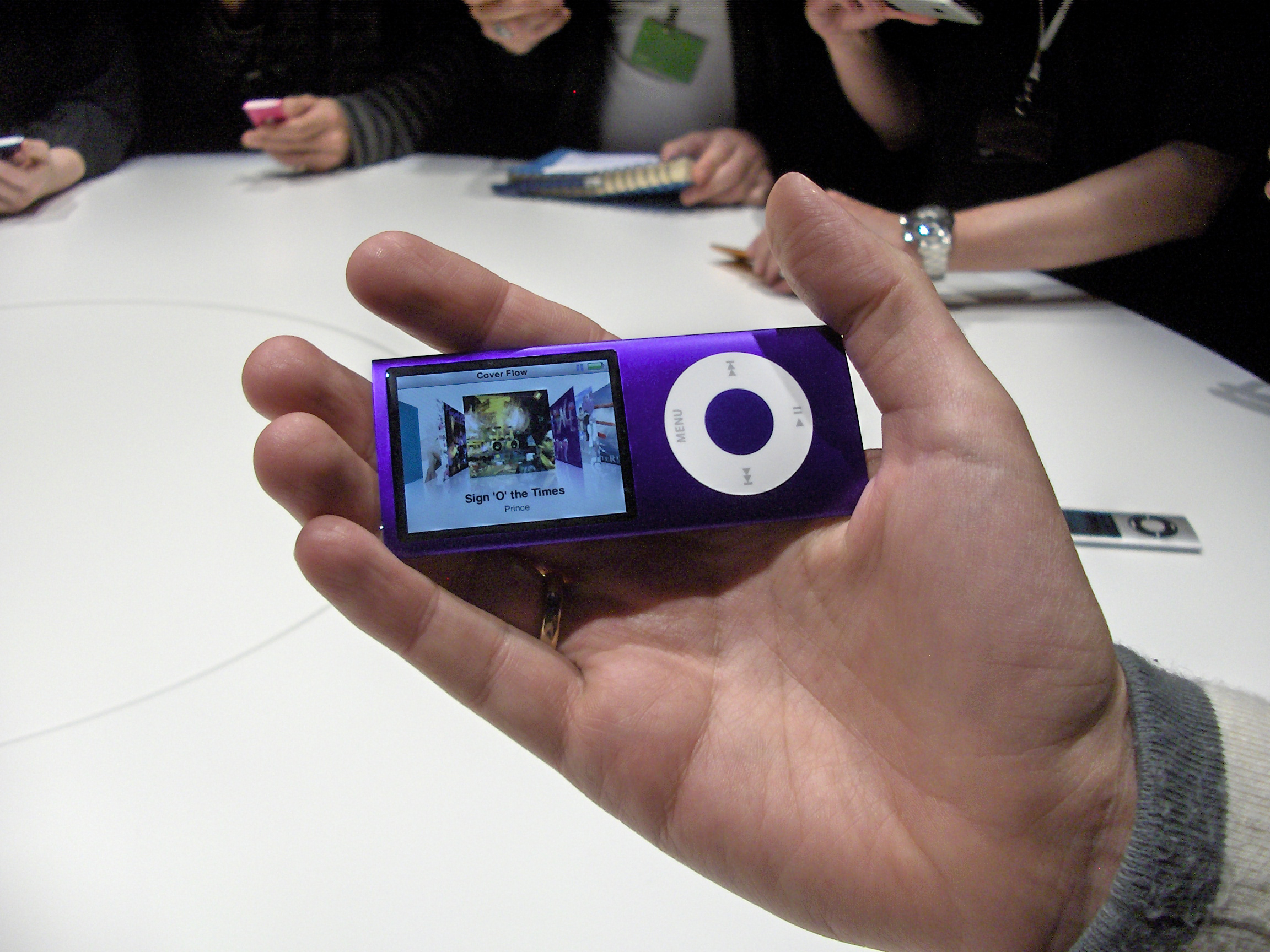 iPod Nano: Accelerometer