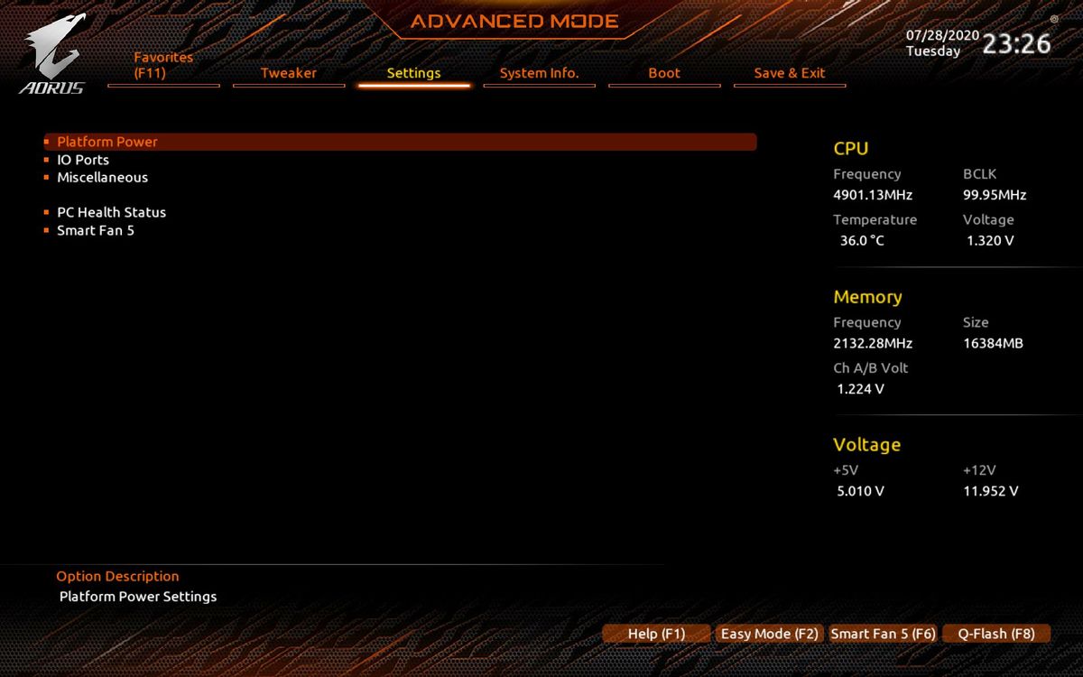 Gigabyte Z490I Aorus Ultra