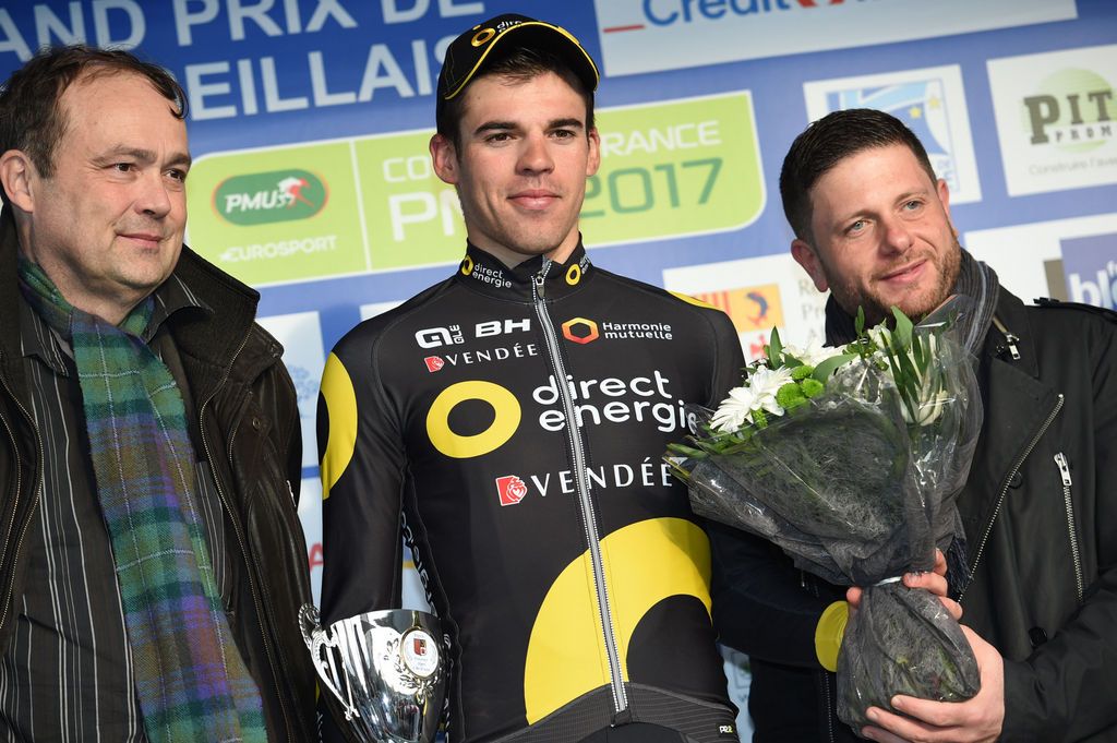 Lilian Calmejane (Direct Energie) was third