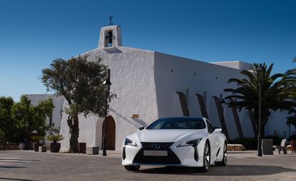 The Lexus LC 500 is a sports car with GT leanings