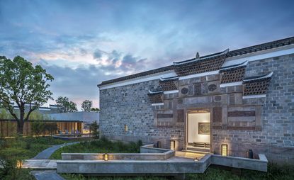 Amanyangyun comprises a series of historic houses restored by Kerry Hill Architects