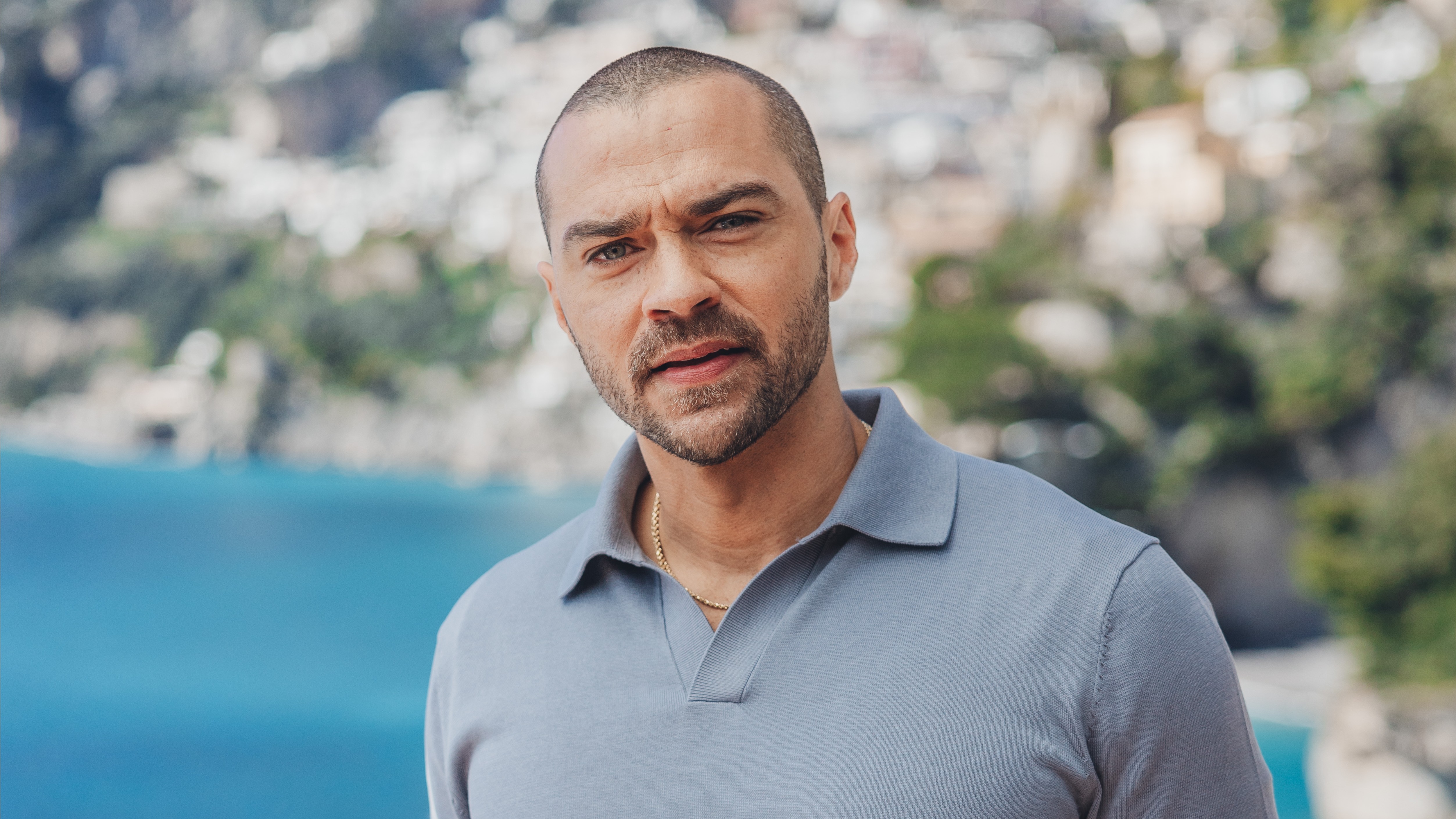 Jesse Williams photographed for Prime Video's "Hotel Costiera"