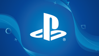 Das PlayStation Logo vor blauem Hintergrund