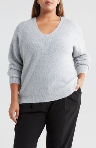 Sparkle V-Neck Sweater