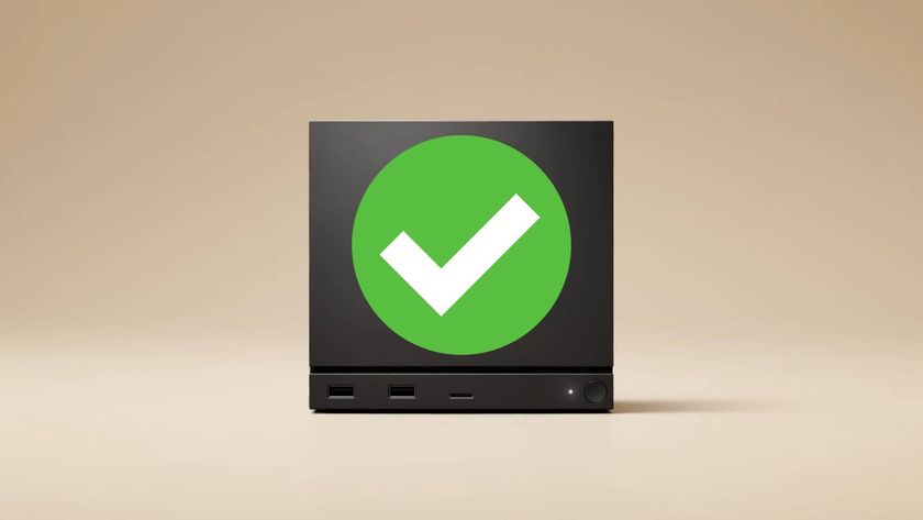Steam Machine with green Verified tick logo on front.